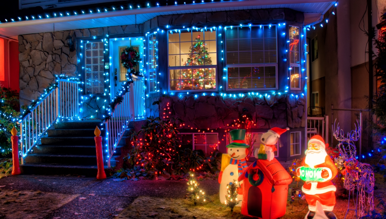 Christmas Holiday Lights and events California
